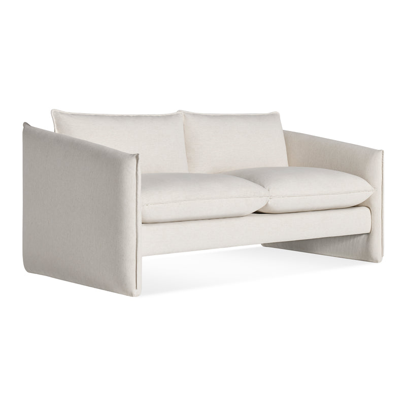 Softmore 74" Sofa in Sylvan Bone - Angle 2