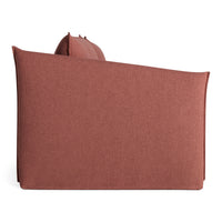 Softmore 74" Sofa in Maharam Mode in Caramelized - Angle 3