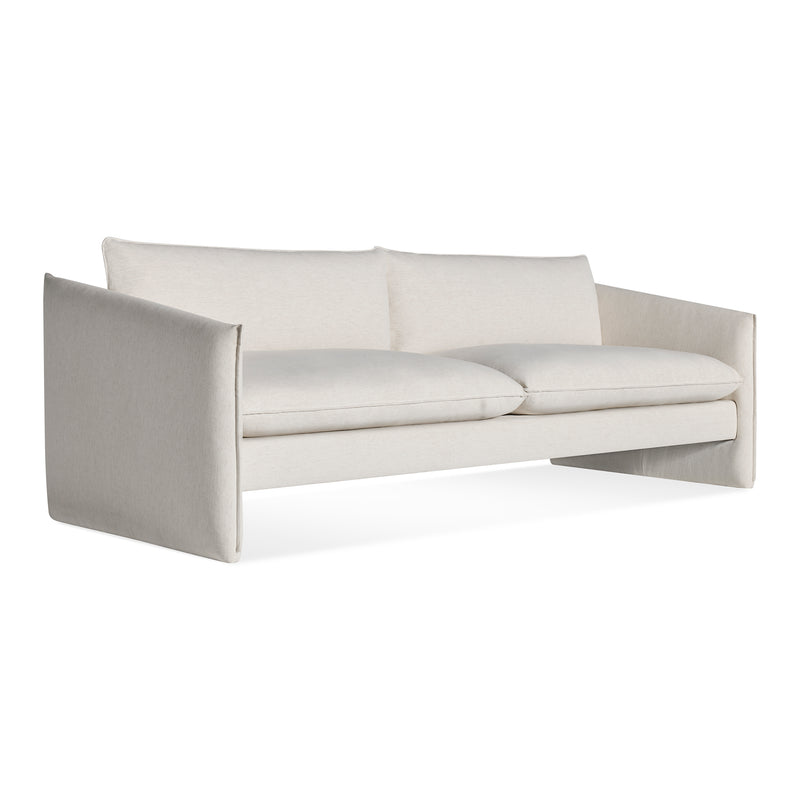 Softmore 96" Sofa in Sylvan Bone