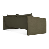 Softmore 96" Sofa in Kvadrat Guest Fatigue - Angle 4