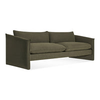 Softmore 96" Sofa in Kvadrat Guest Fatigue - Angle 2