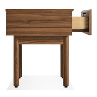 Shale Nightstand in Walnut - Angle 6