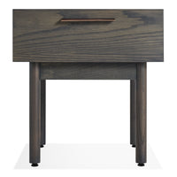 Shale Nightstand in Smoke - Angle 1