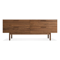 Shale 4 Drawer Dresser in Walnut - Angle 1