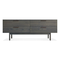 Shale 4 Drawer Dresser in Smoke - Angle 1