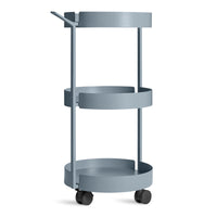 Scoots McGee Cart in Grey Blue - Angle 4
