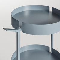 Scoots McGee Cart in Grey Blue - Angle 6