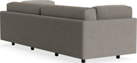 Sunday 102&quot; Sofa in Sanford Black - Angle 4