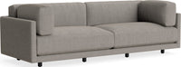 Sunday 102&quot; Sofa in Sanford Black - Angle 2