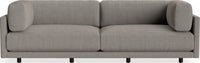 Sunday 102&quot; Sofa in Sanford Black - Angle 1