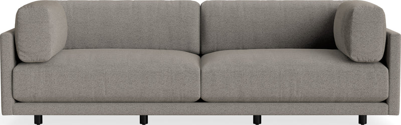 Sunday 102" Sofa in Sanford Black - Angle 1