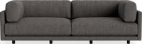 Sunday 102" Sofa in Kelso Charcoal - Angle 1