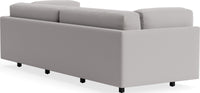 Sunday 102&quot; Sofa in Agnew Grey - Angle 4