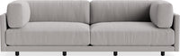 Sunday 102&quot; Sofa in Agnew Grey - Angle 1