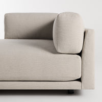 Sunday Chaise in Sanford Linen - Angle 5
