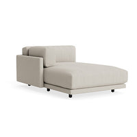 Sunday Chaise in Kelso Sand - Angle 2