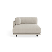 Sunday Chaise in Kelso Sand - Angle 1