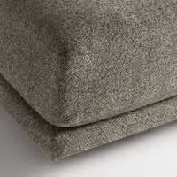Sunday Armless Sofa in Sanford Black - Angle 7