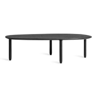 Swole Coffee Table in Black on Ash - Angle 1