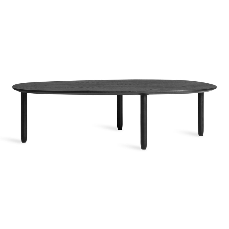 Swole Coffee Table in Black on Ash - Angle 1