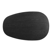 Swole Coffee Table in Black on Ash - Angle 6