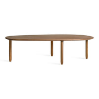 Swole Coffee Table in Walnut - Angle 1