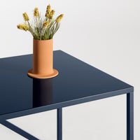 Strut 90" Dining Table in Navy - Angle 8