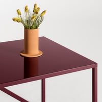 Strut 56" Dining Table in Oxblood - Angle 8