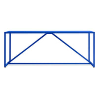 Strut Dining Table in Cobalt - Angle 1