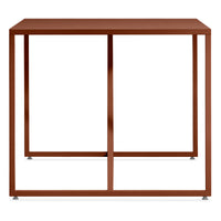 Strut 75" Dining Table in Rust - Angle 5