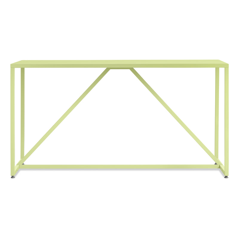 Strut 56" Dining Table in Celery - Angle 1