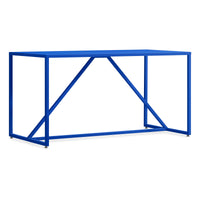 Strut 56" Dining Table in Cobalt - Angle 4