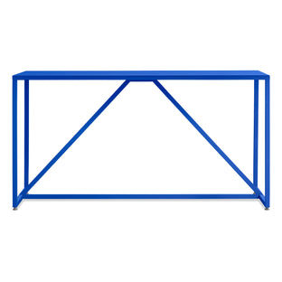 Strut 56" Dining Table in Cobalt - Angle 1