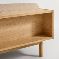 Souvenir Sofa en Irving Copper Stripe / White Oak - ángulo 9