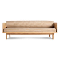 Souvenir Sofa en Irving Copper Stripe / White Oak - ángulo 1
