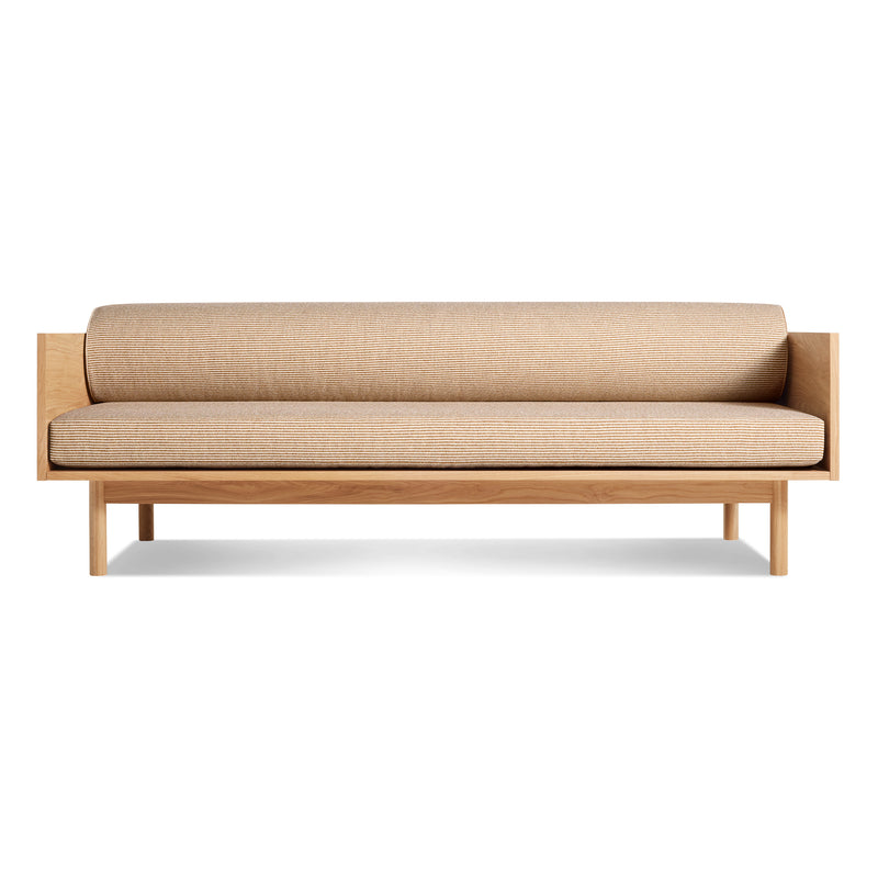 Souvenir Sofa in Irving Copper Stripe / White Oak
