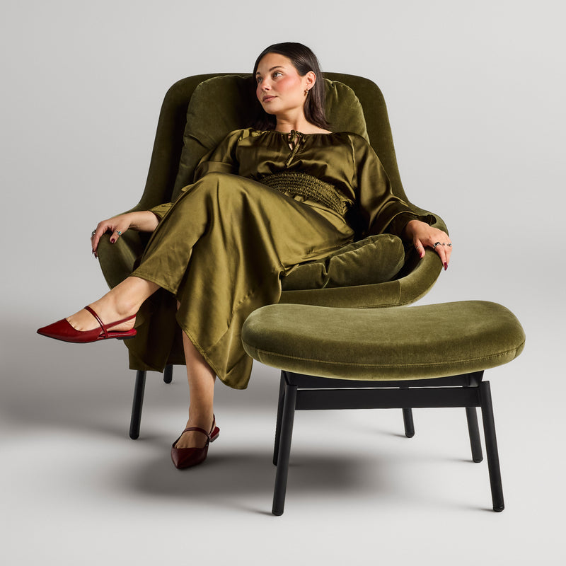 Field Ottoman en Vos Carob