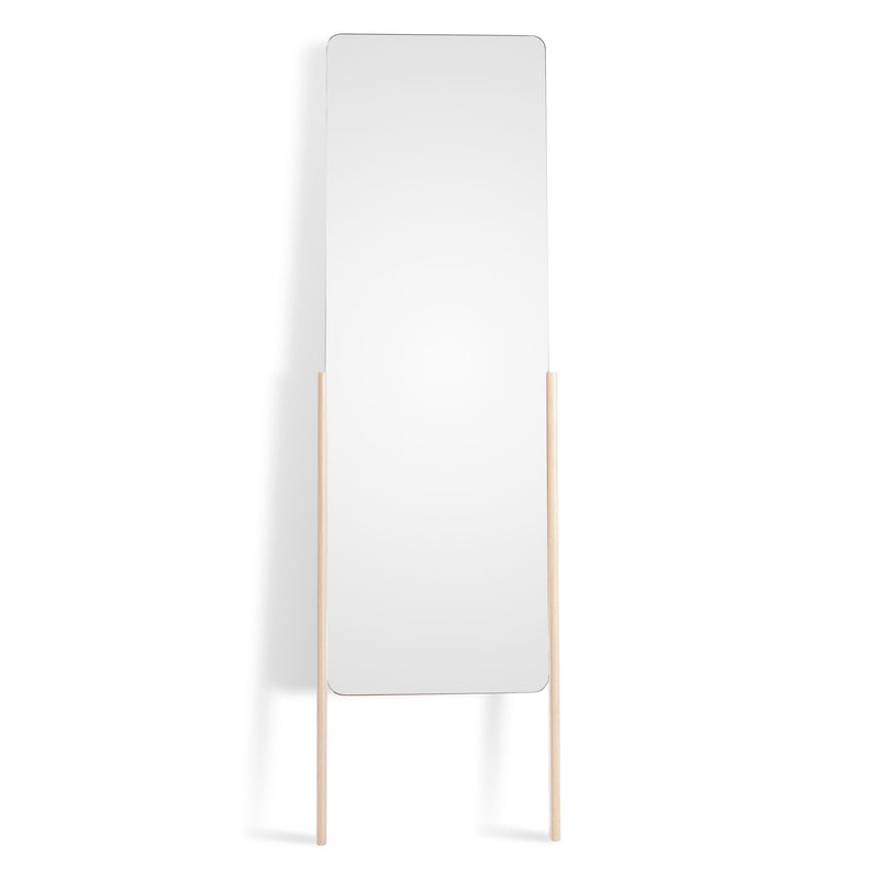 TDH Leaning Mirror en White Ash