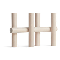 Tally Candelabra in Whitewashed Ash - Angle 3
