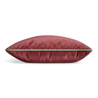 Union 20&quot; Square Pillow in Beet - Angle 2