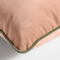Union 20" Square Pillow in Clay - Angle 3