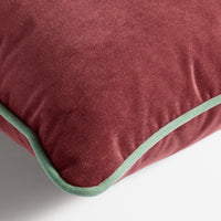 Union 20&quot; Square Pillow in Beet - Angle 3