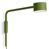 Verge Adjustable Sconce in Grasshopper - Angle 2
