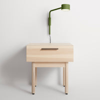 Verge Adjustable Sconce in Grasshopper - Angle 15