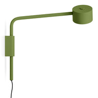 Verge Adjustable Sconce in Grasshopper - Angle 6