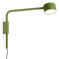 Verge Adjustable Sconce in Grasshopper - Angle 4