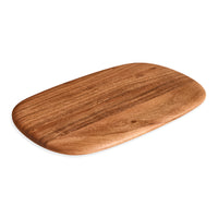 Serves Up Medium Cutting Board in Acacia - Angle 3