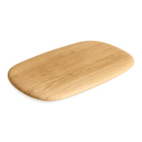 Serves Up Medium Cutting Board in White Oak - Angle 3