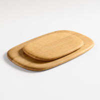 Serves Up Small Cutting Board in White Oak - Angle 5