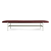 Daybench Jumbo in Oxblood Leather - Angle 1